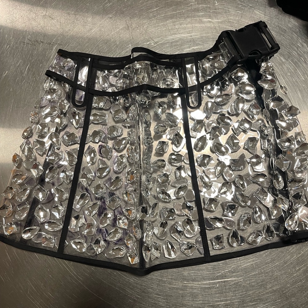 Bejeweled Mini-Skirt